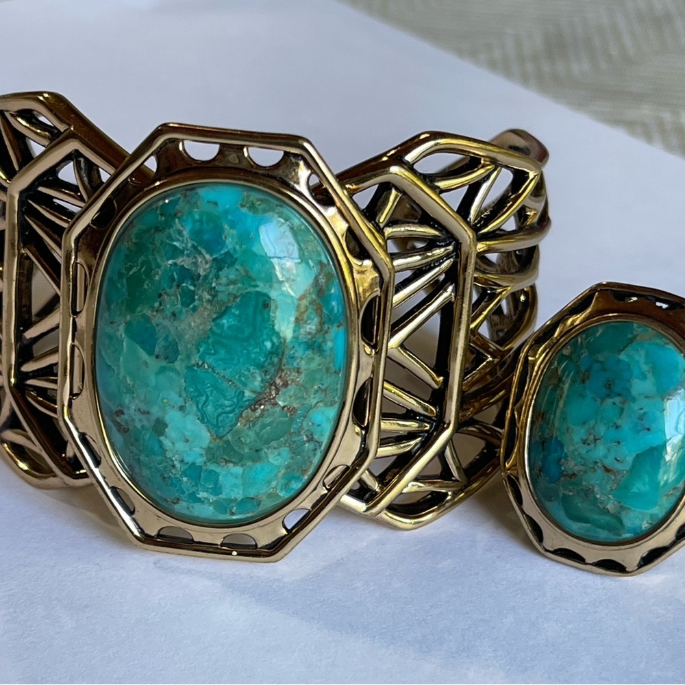 NWOT vintage Barse ring and bracelet set